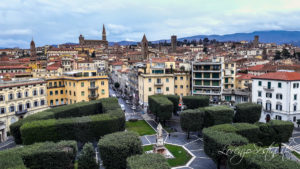 Arezzo centro storico dal Hotel Continentale