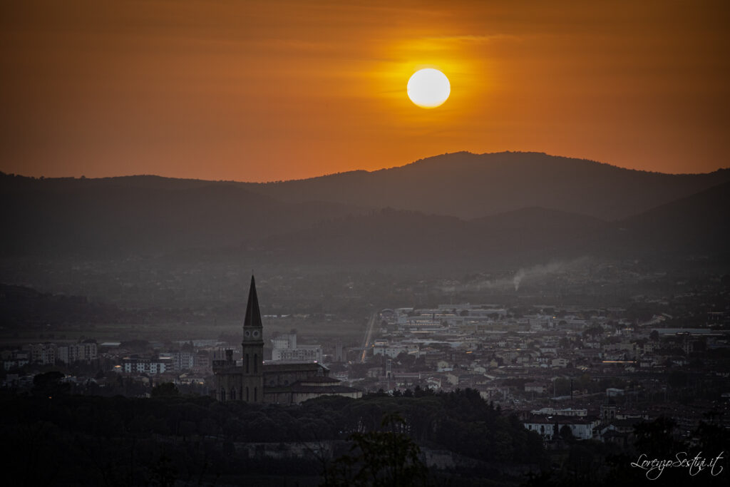 Tramonto Arezzo 