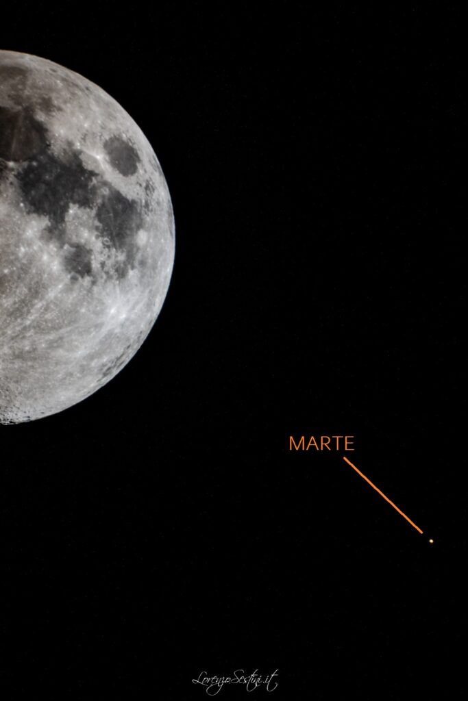 Luna e Marte